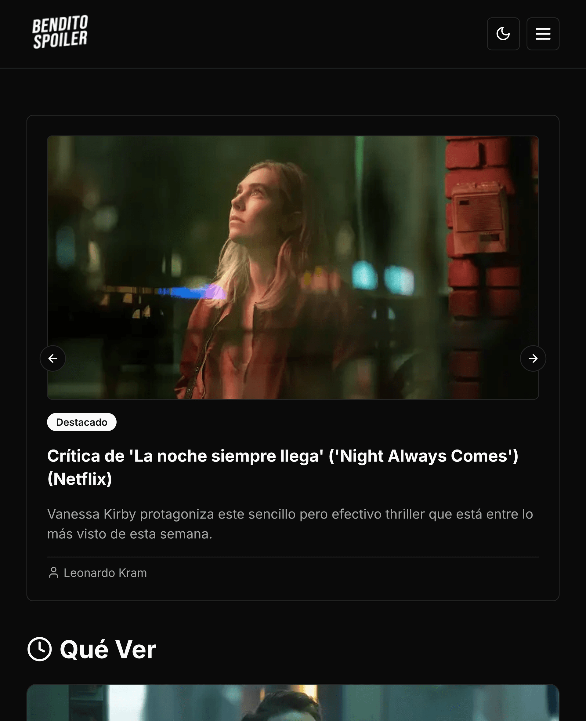 Bendito Spoiler
